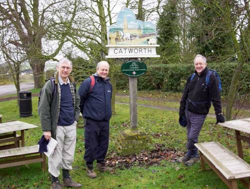 Village sign Catworth