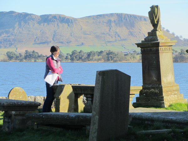 graveyard, kinross