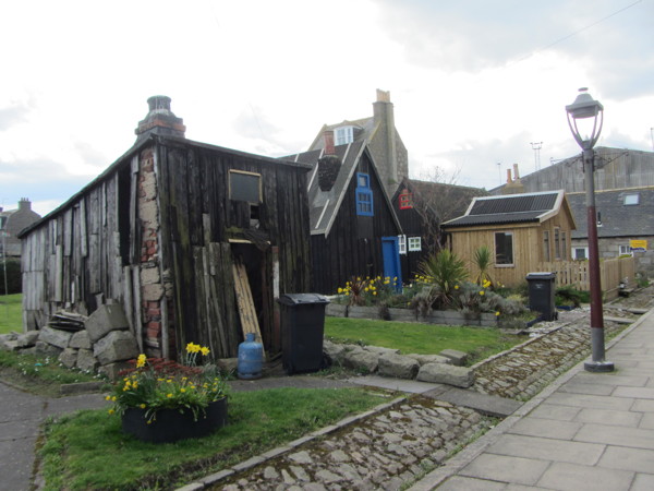 Footdee old cottages