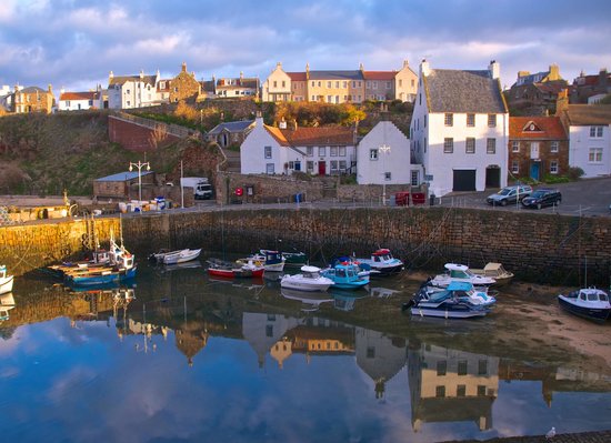 Crail harbour