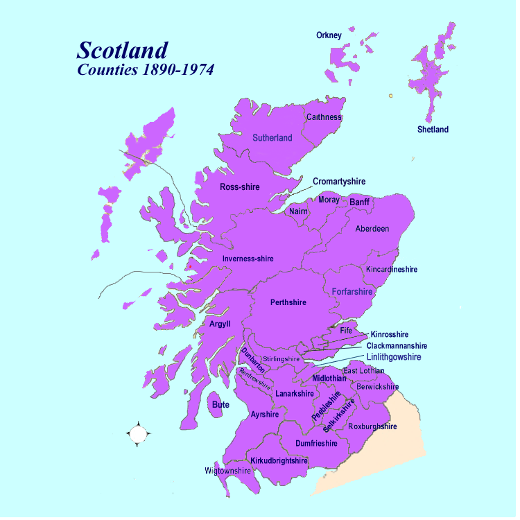 Scotland Map