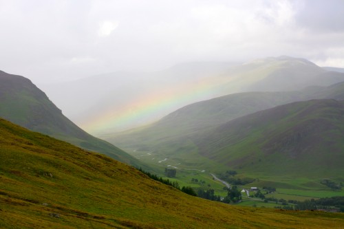 perthshire in the rain